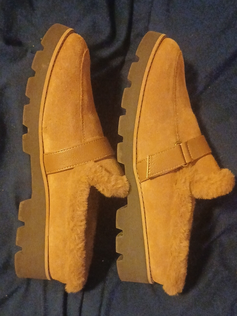 Vionic Womens Charm Kailen Faux Shearling Fuzzy Mules Size 7 - Picture 16 of 16